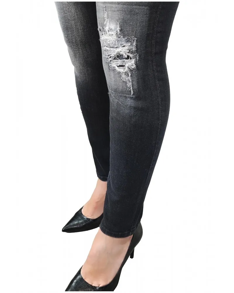 G2FIRENZE  PANTALóN VAQUERO SLIM FIT MIDNIGHT BLACK