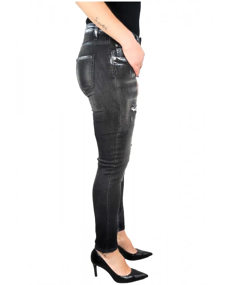 G2FIRENZE  PANTALóN VAQUERO SLIM FIT MIDNIGHT BLACK