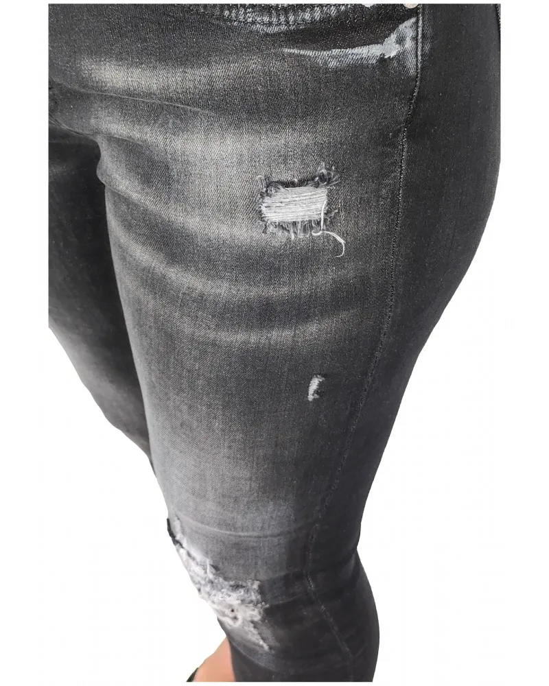 G2FIRENZE  PANTALóN VAQUERO SLIM FIT MIDNIGHT BLACK