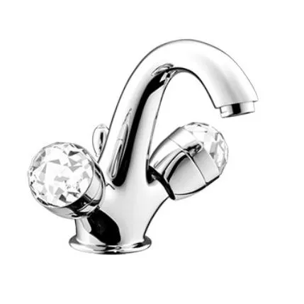 GABOLI FRATELLI MY BIJOUX MEZCLADOR PARA LAVABO CAÑO ALTO GIRATORIO Y DESAGÜE