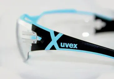 Gafas de protección uvex pheos cx2 9198256 negro/azul claro