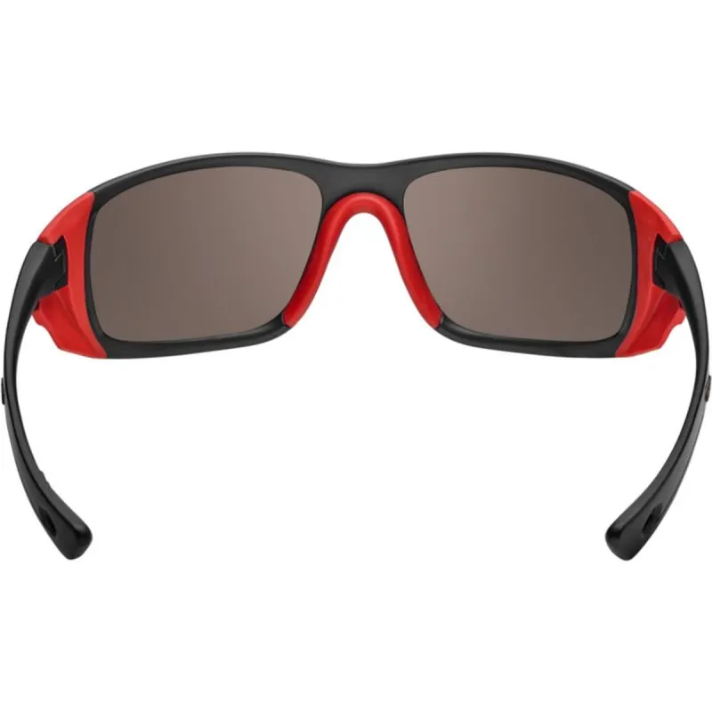 GAFAS DE SOL CéBé JORASSES L (NEGRO ROJO MATE  ZONA MARRóN PLATA CAT.4)