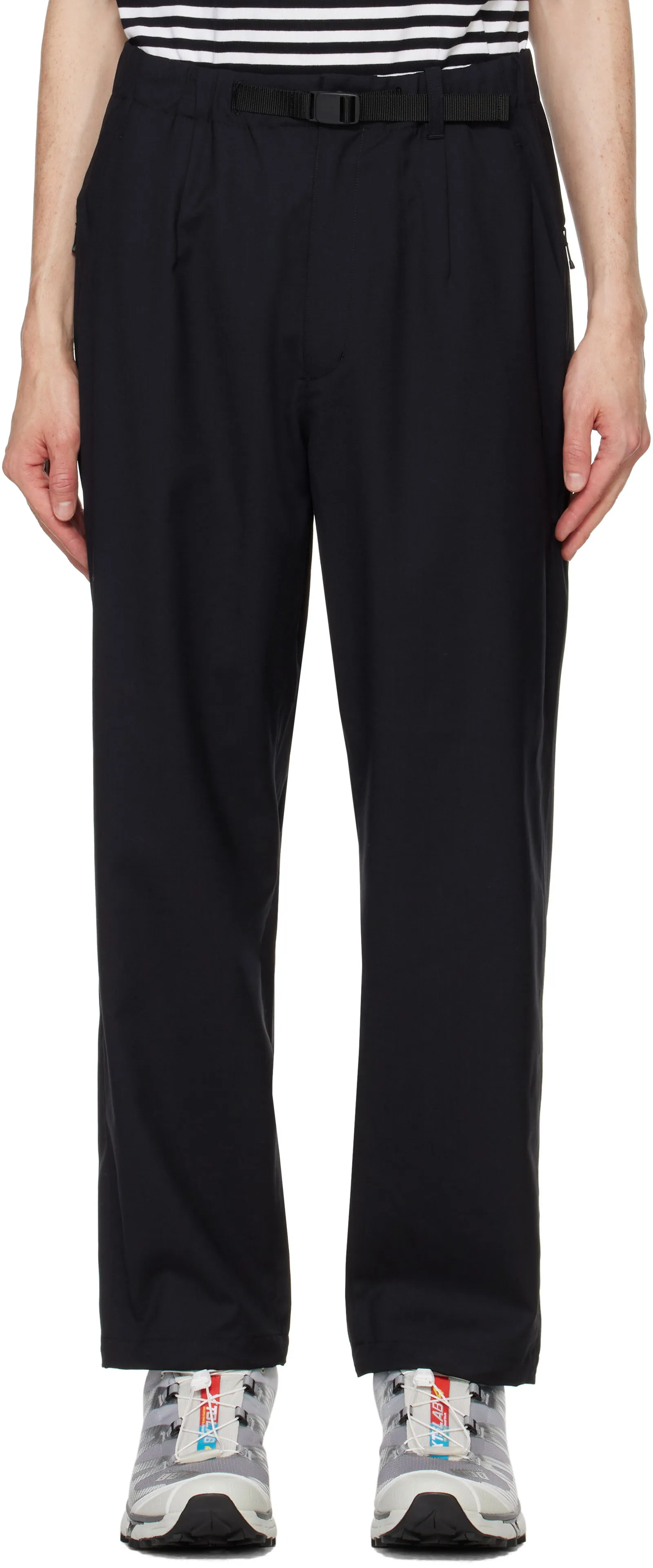 Goldwin Wool Tapered Trousers