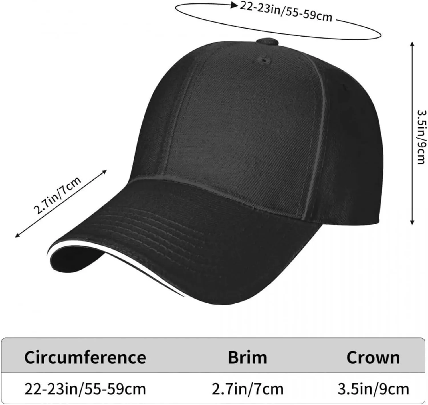 Gorra de béisbol Hip Hop Sombrero para el Sol Divertido Sombrero Estampado para Hombres Defensor Caza Neutral Exclusivo Regalo d