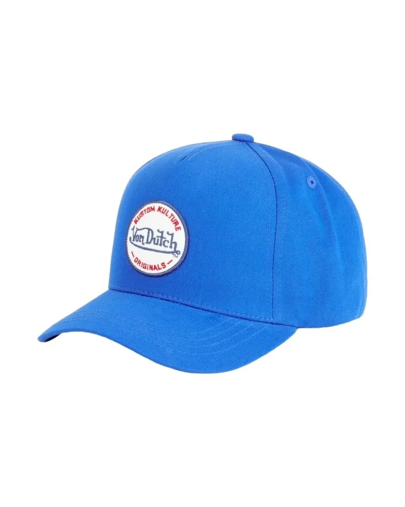 Gorra von dutch turquesa col dblu front patch