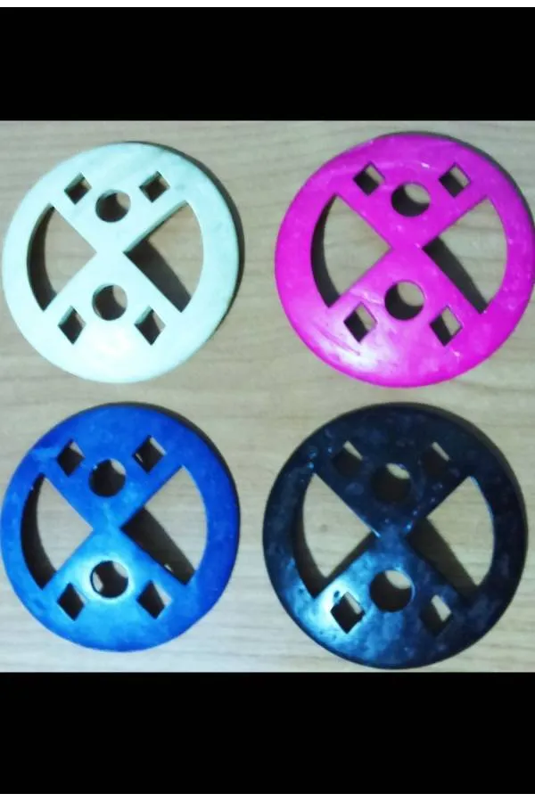 Hebilla para diseño de pareos y vestidos