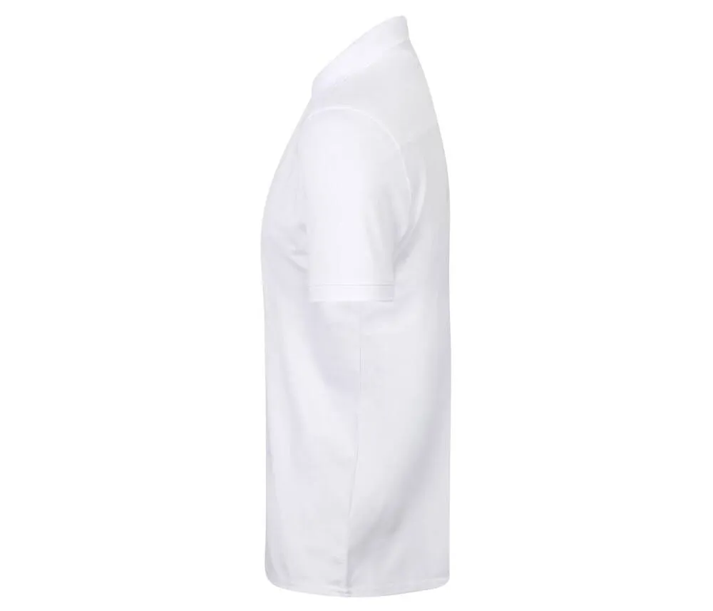HENBURY HY460  POLO DE POLIéSTER PARA HOMBRES HY460  WHITE