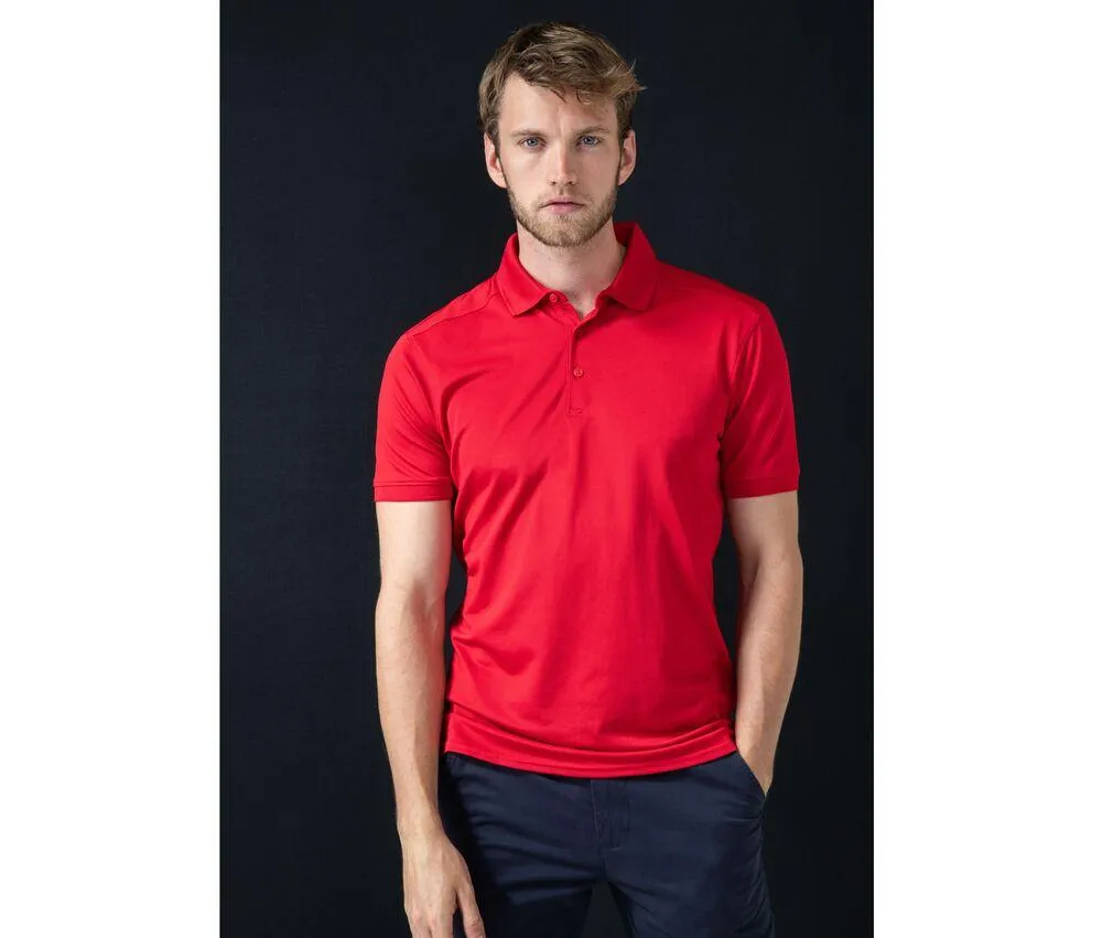 HENBURY HY460  POLO DE POLIéSTER PARA HOMBRES HY460  WHITE