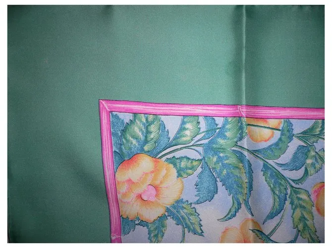 Hermès Plaza "Giverny" Verde 