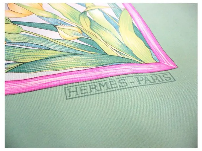 Hermès Plaza "Giverny" Verde 