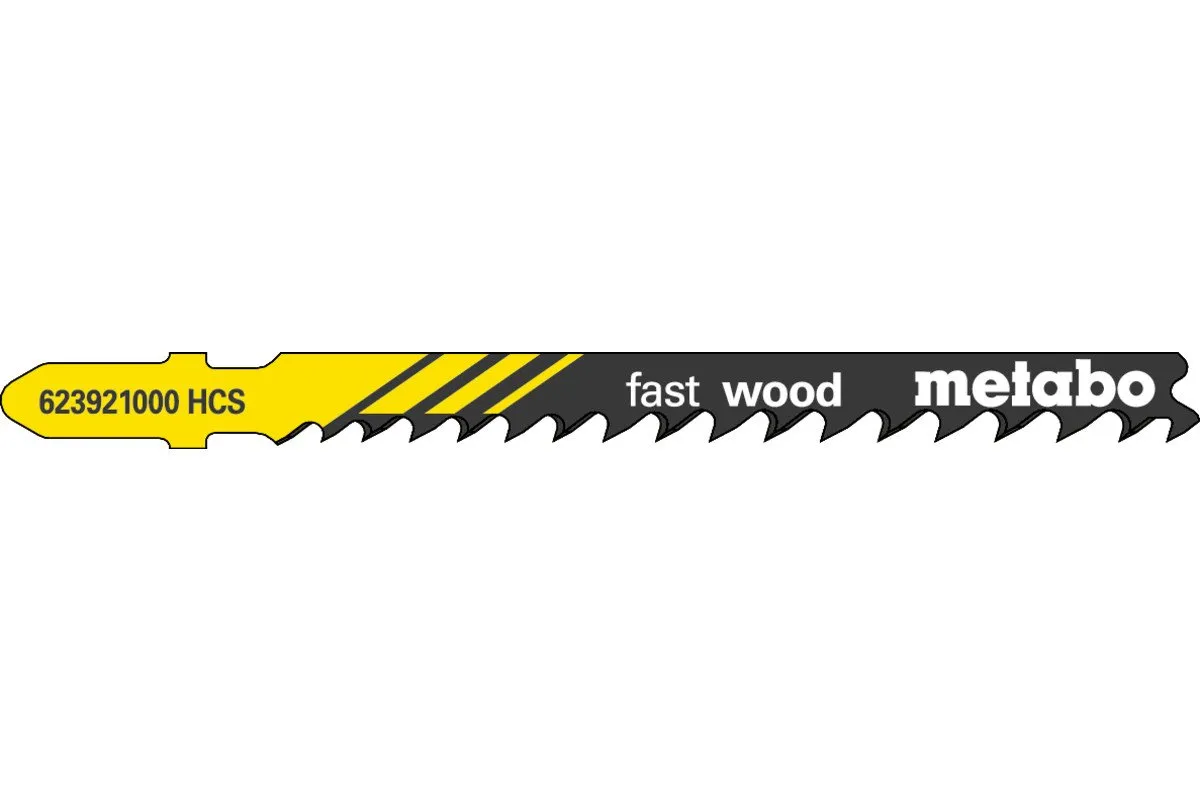 HOJAS SIERRA CALAR MADERA METABO 623921  5UDS