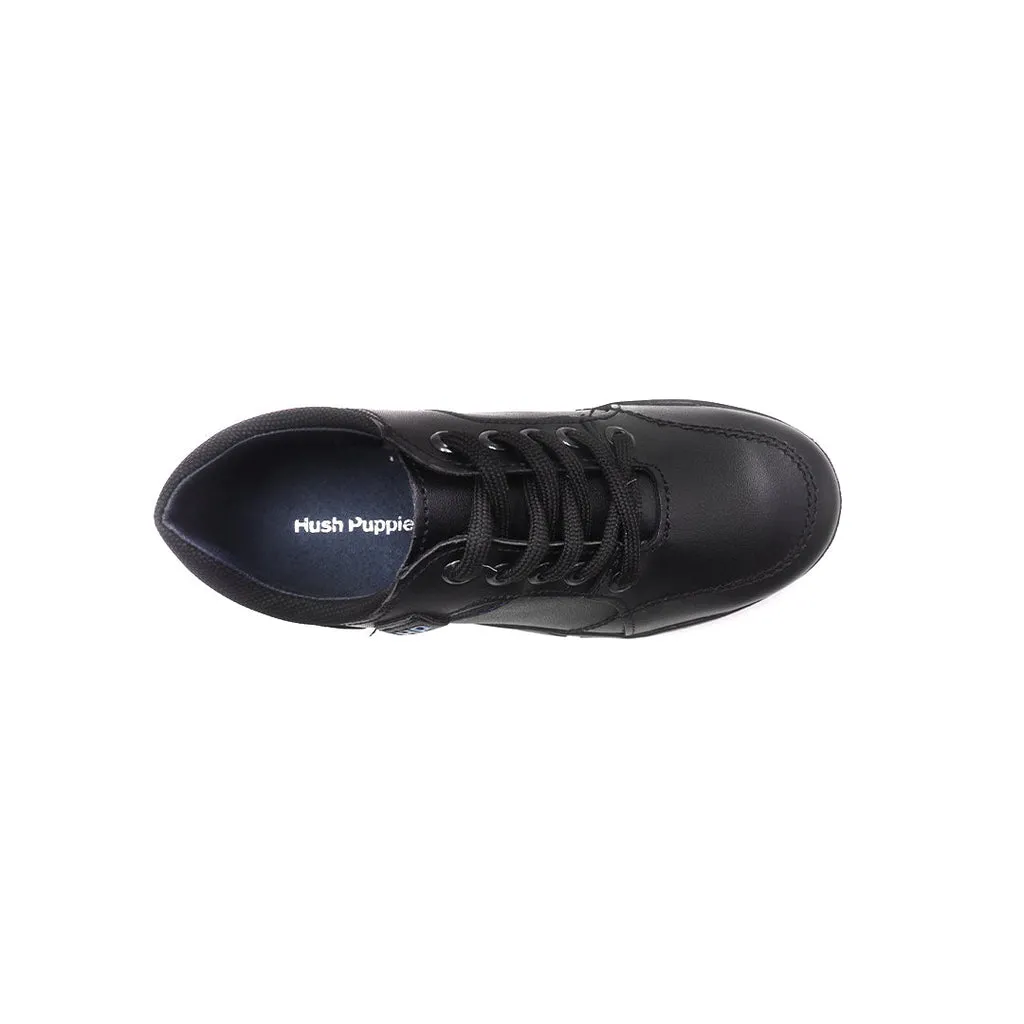 HUSH PUPPIES Zapatos Escolares Harris oxford negro para Niños