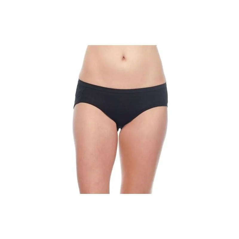 Icebreaker Mujeres Meld Zone Hipkini Bragas (negro)