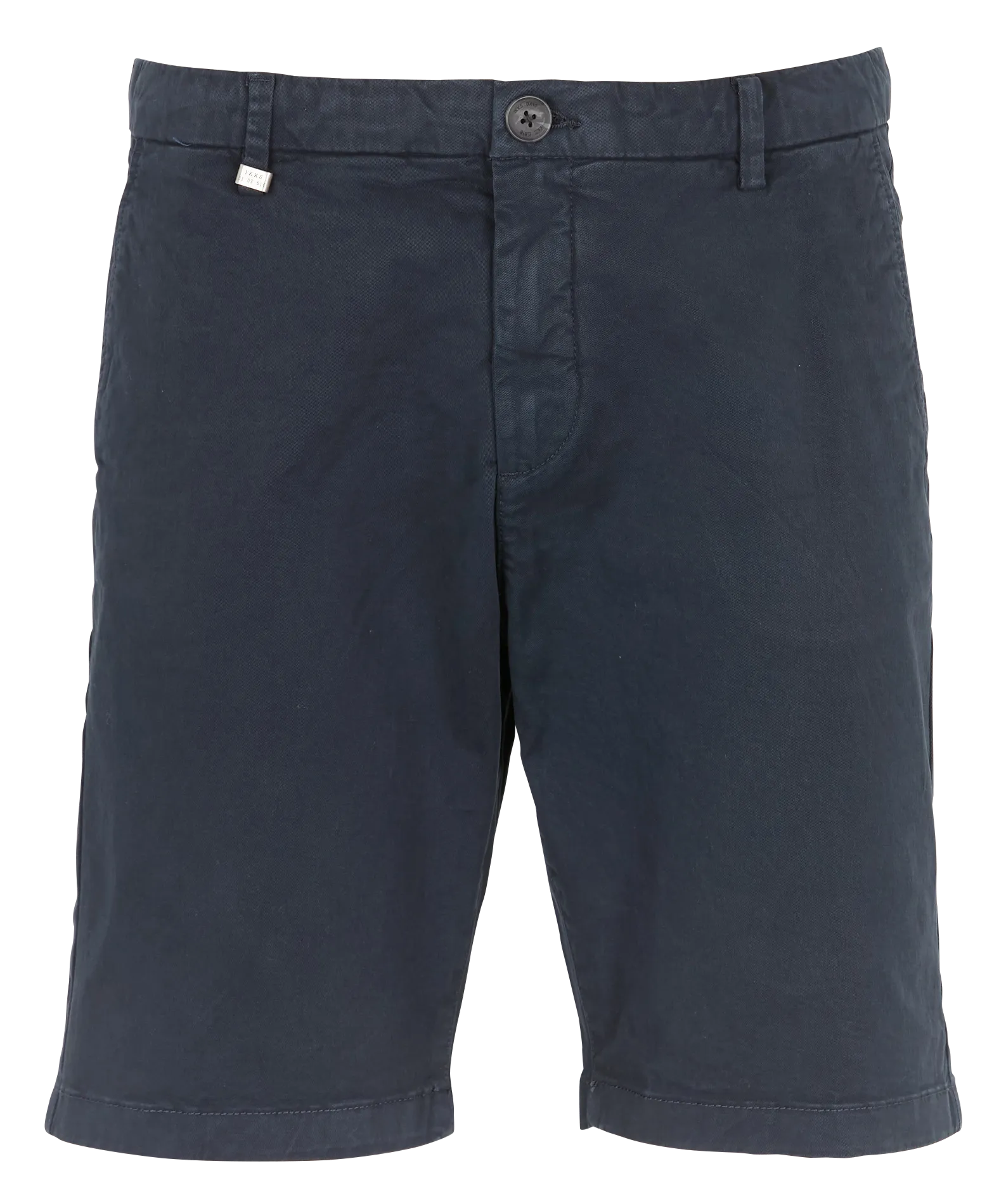 IKKS Bermudas de algodón rectas en azul