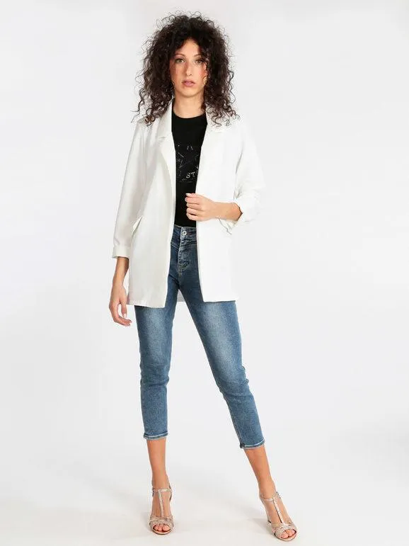 Italian Style Chaqueta abierta de mujer