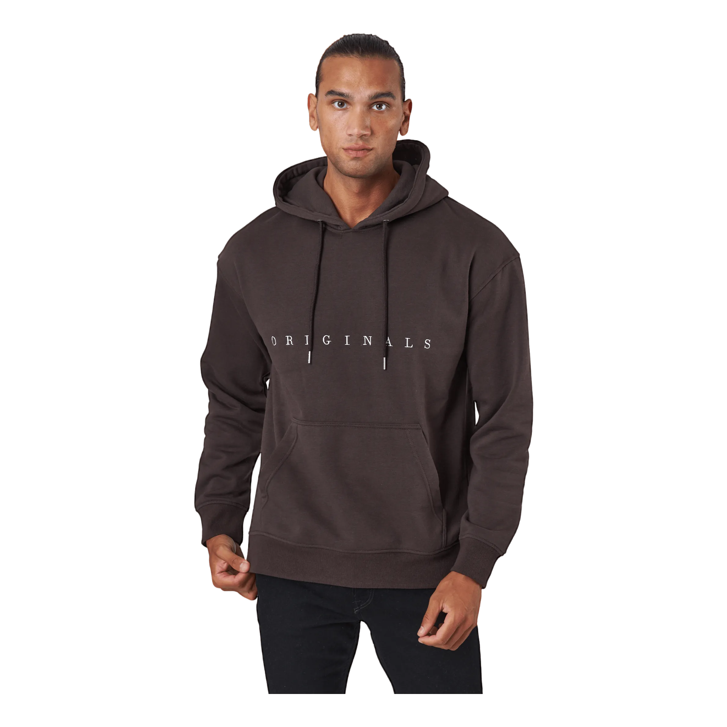Jack & Jones Jorcopenhagen Sweat Hood Noos Seal Brown