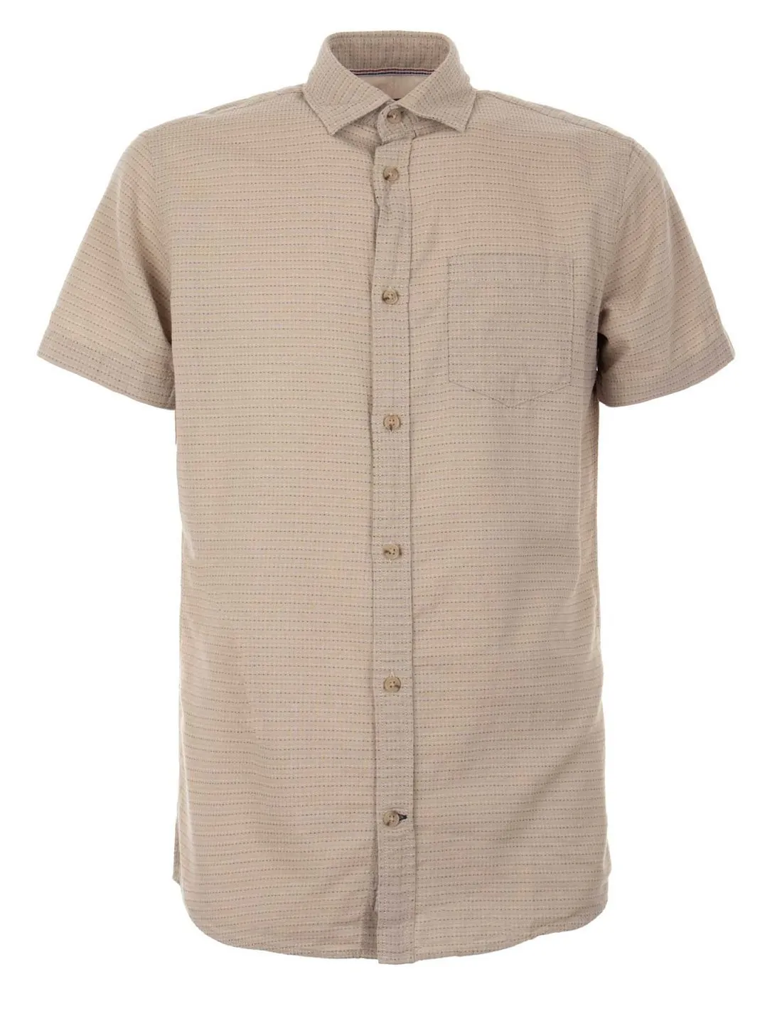 JACK & JONES  CAMISA BEIGE JORABEL HOMBRE