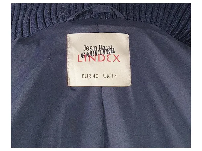 Jean Paul Gaultier Abrigos, Ropa de calle Azul 