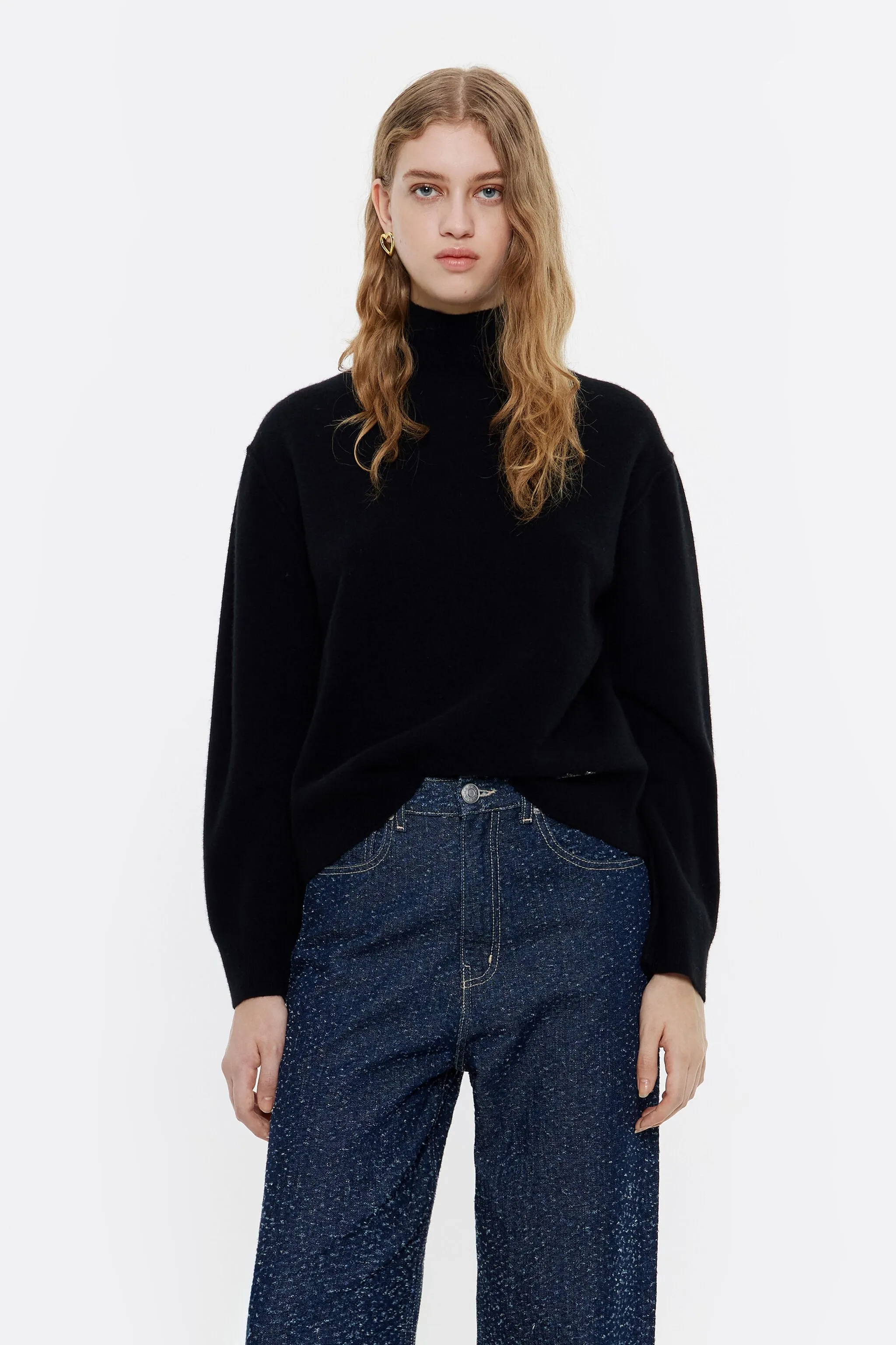 Jersey boxy lana negro