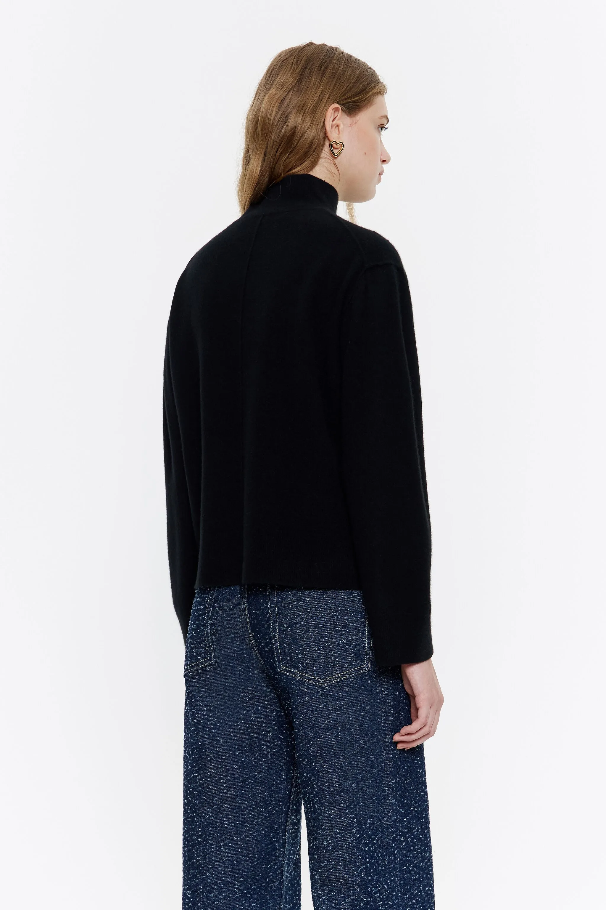 Jersey boxy lana negro