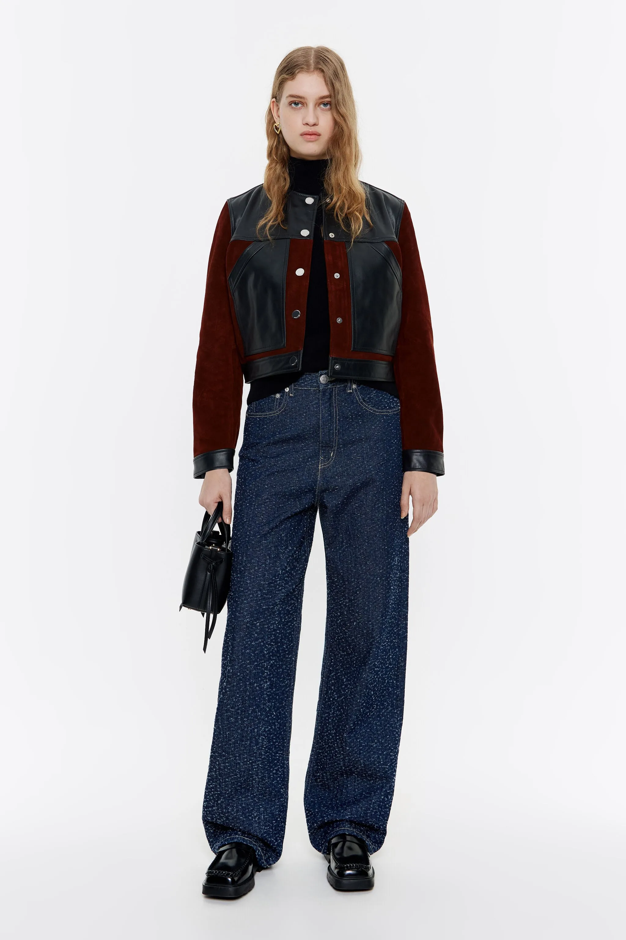 Jersey boxy lana negro