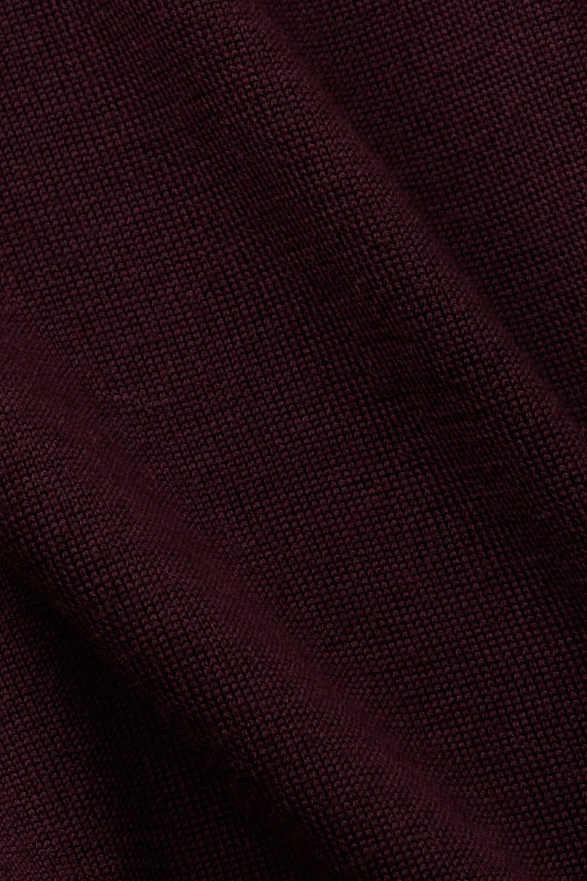 Jersey de lana con cuello de polo