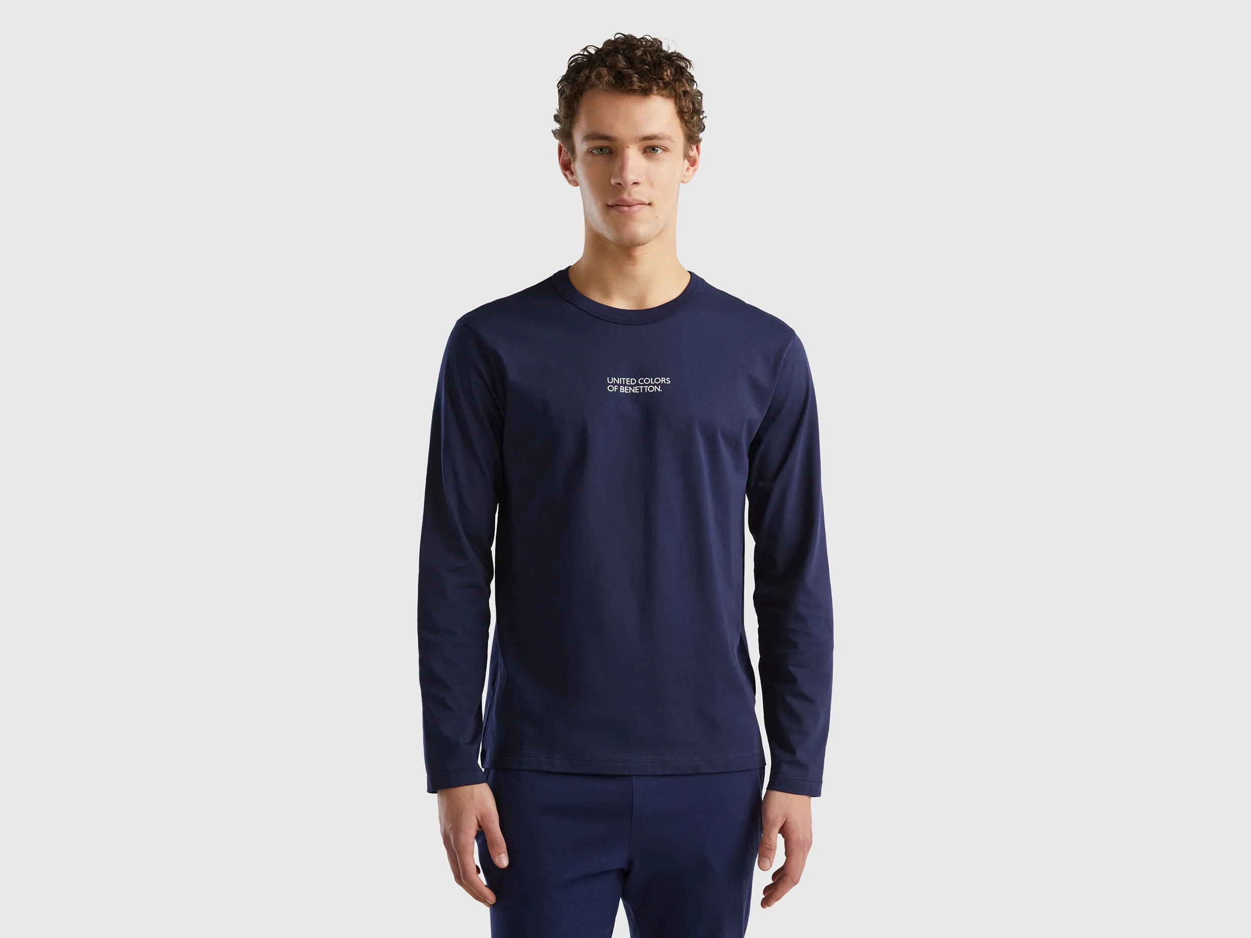 Jersey de manga larga de 100 % algodón