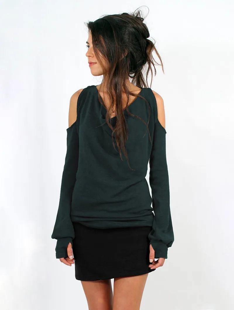 Jersey hombro descubierto 