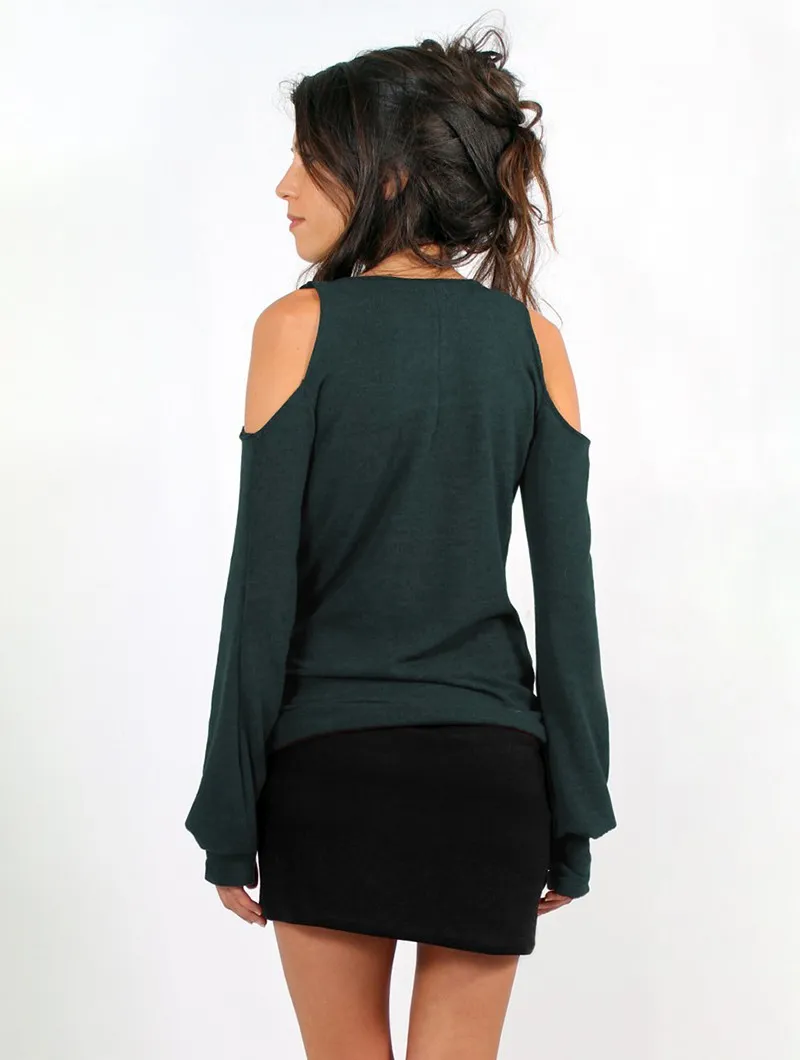 Jersey hombro descubierto 
