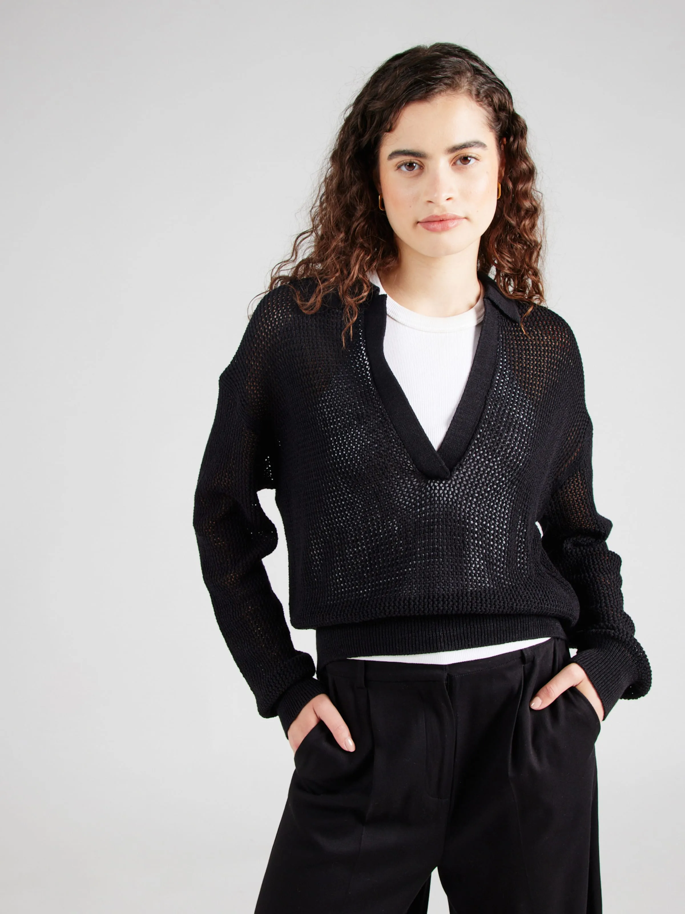 Jersey 'JORGIA' DRYKORN en Negro