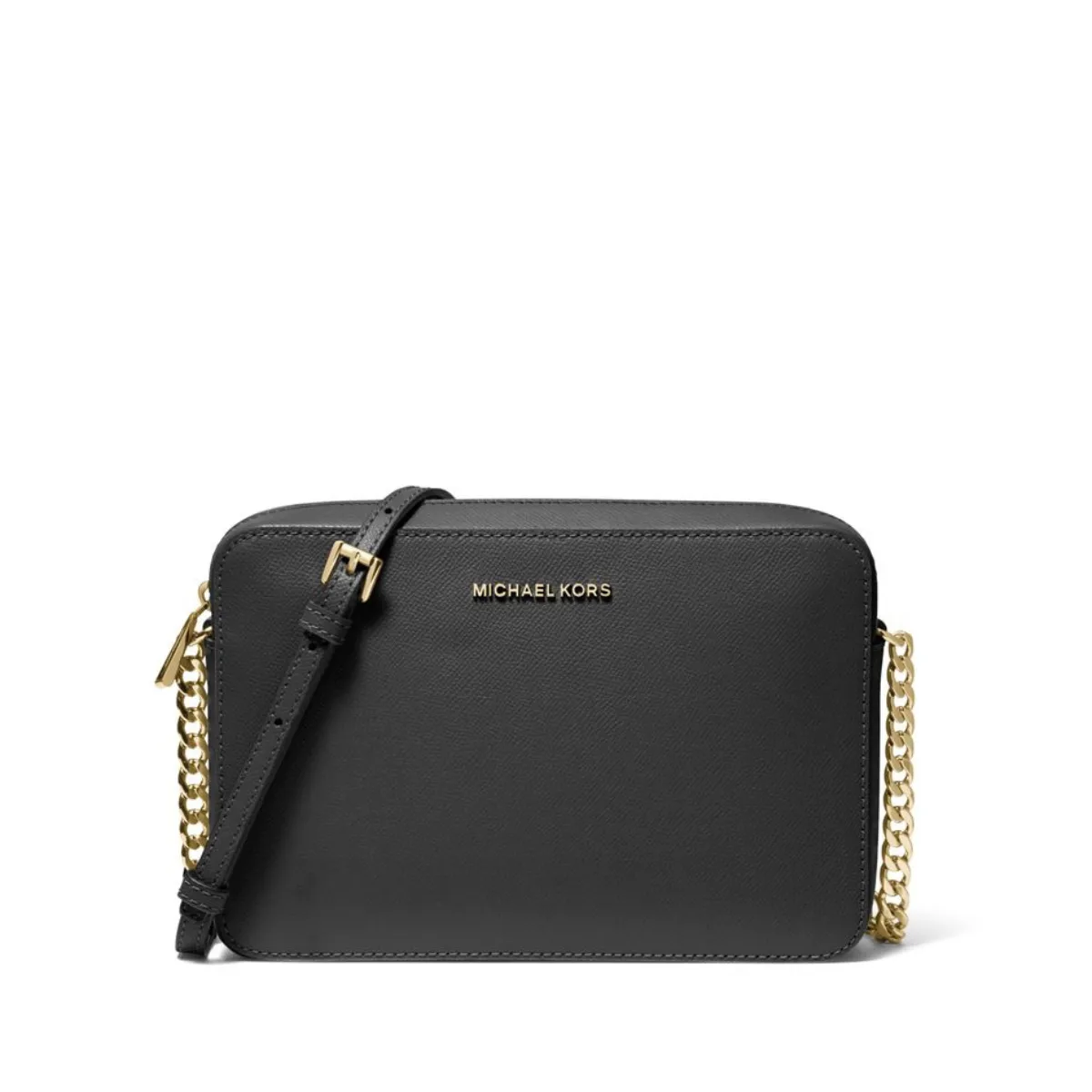 Jet Set Large Leather Crossbody Bag