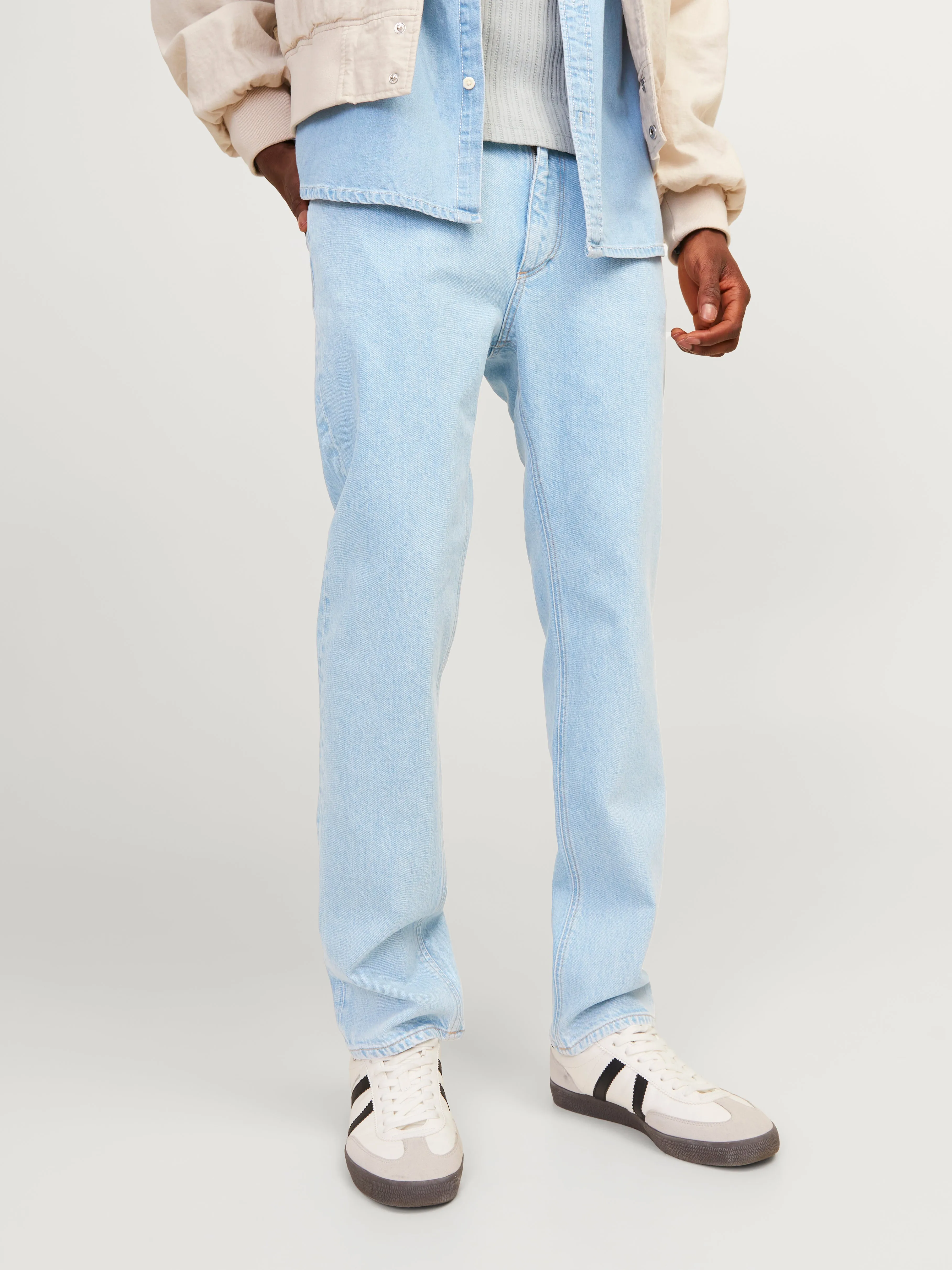 JJICLARK JJEVAN AM 295 Vaqueros Corte regular | Azul intermedio | Jack & Jones®