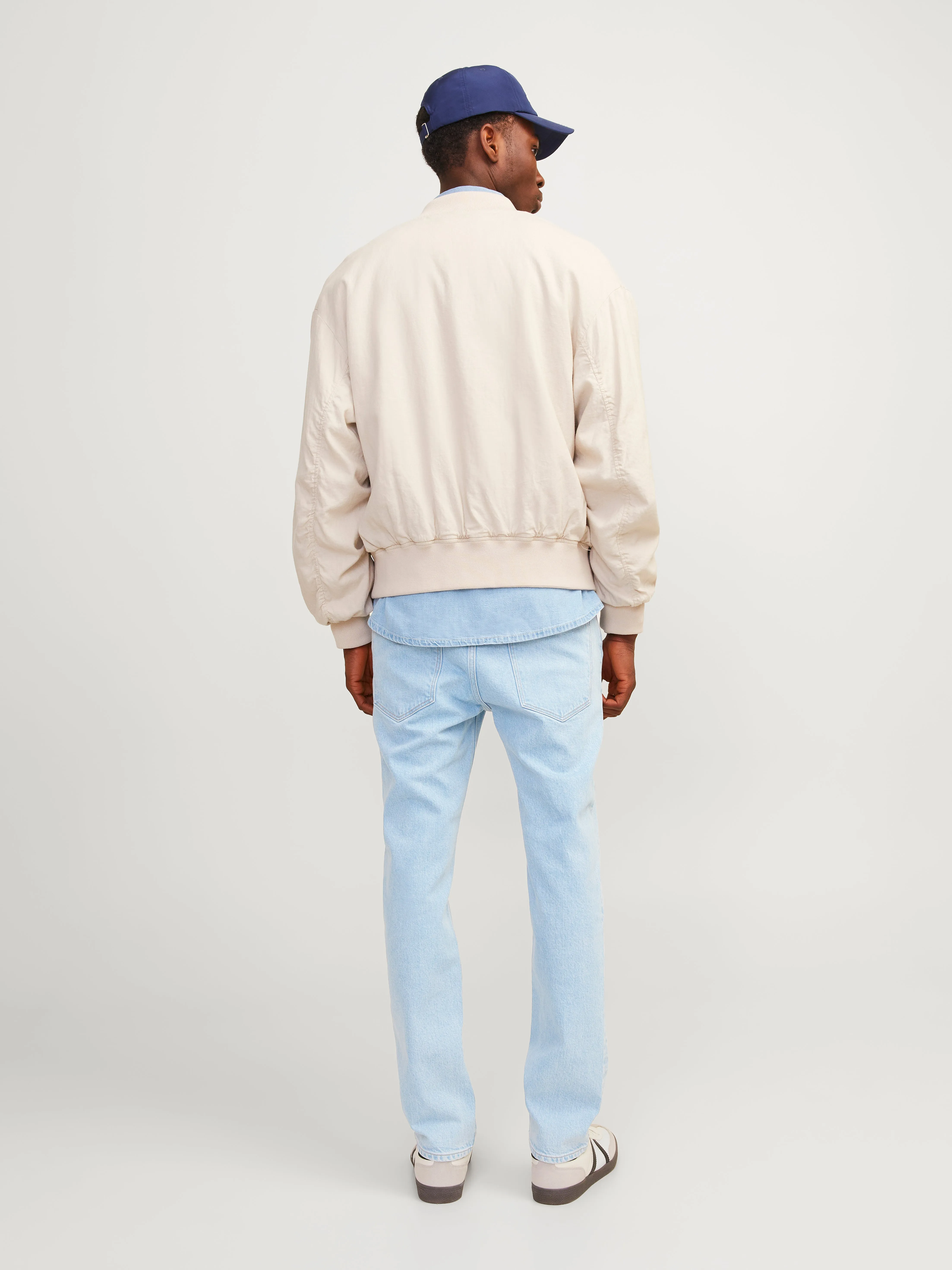 JJICLARK JJEVAN AM 295 Vaqueros Corte regular | Azul intermedio | Jack & Jones®