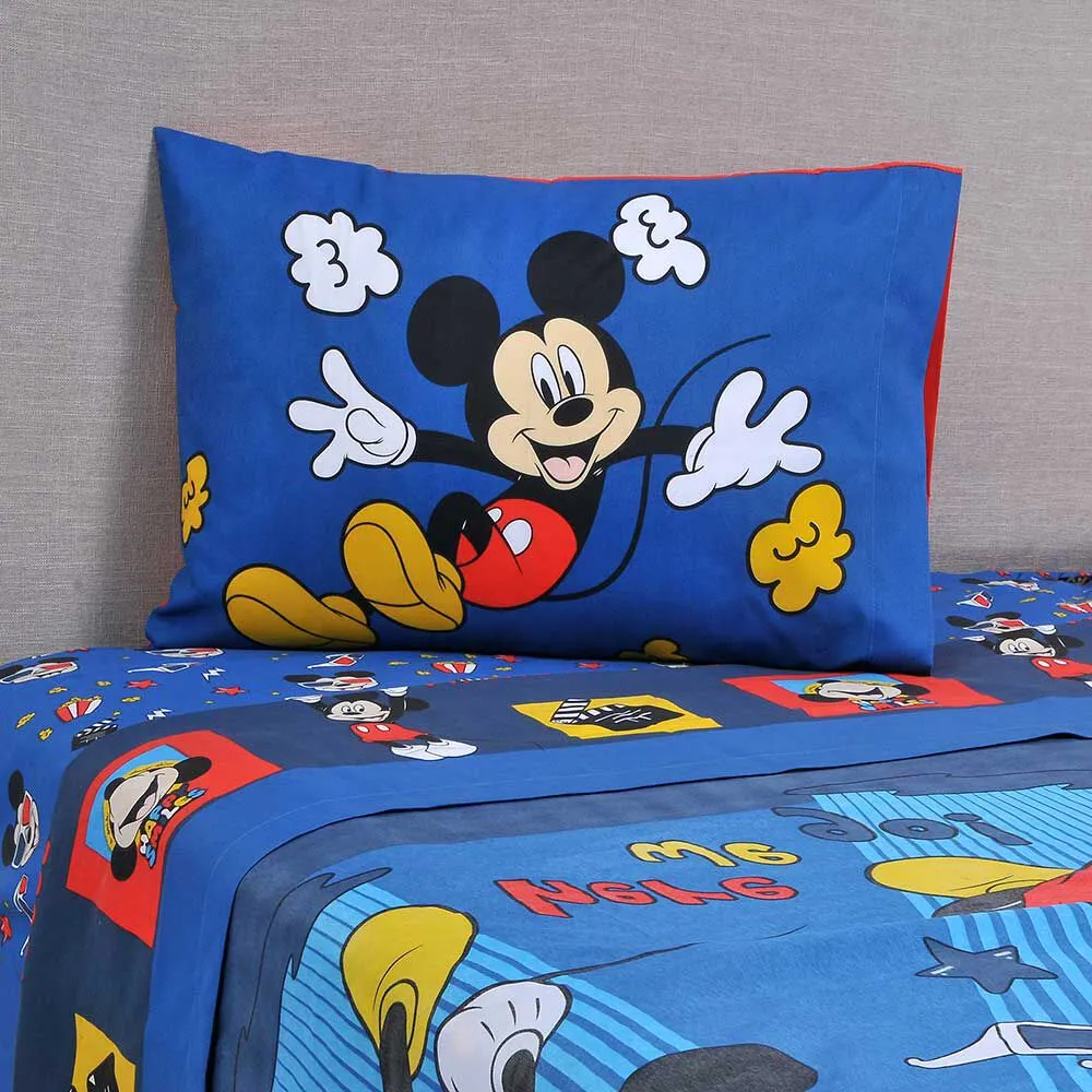 Juego de Sábanas Disney 1,5 Plazas Estampada Movie