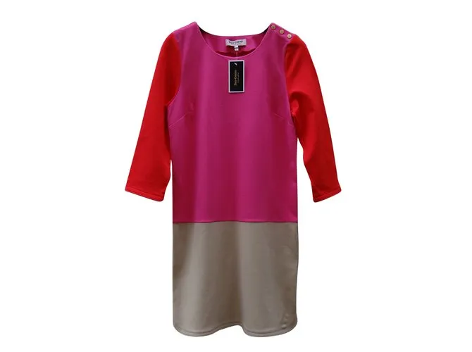 Juicy Couture Vestidos Rosa Roja Beige 