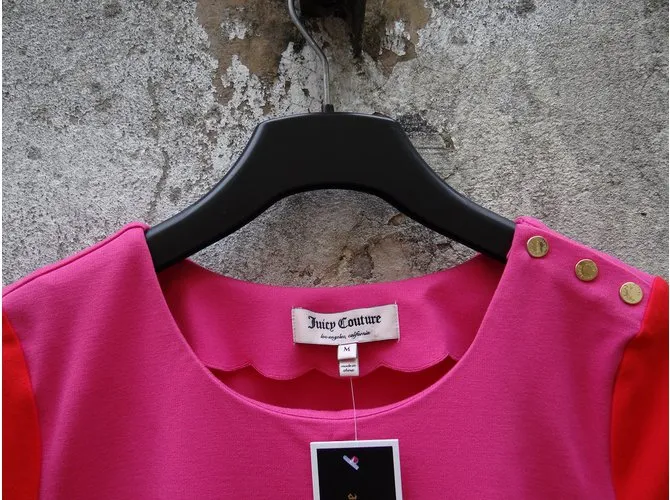 Juicy Couture Vestidos Rosa Roja Beige 