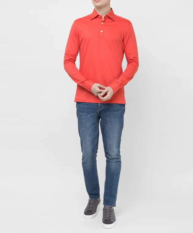 Kiton Polo with long sleeves