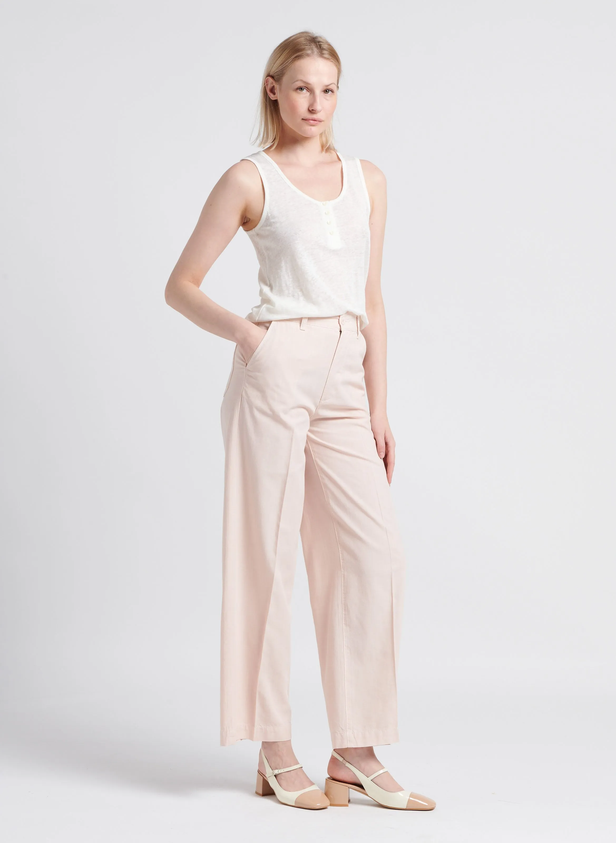 LAB DIP TANGY  PANTALóN RECTO EN BEIGE