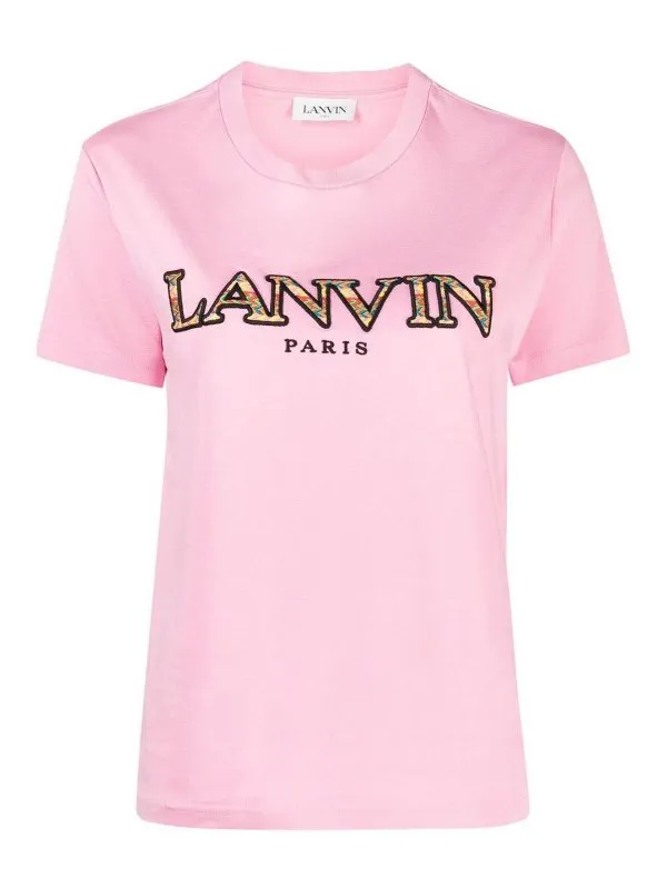 LANVIN CAMISETA  ROSADO