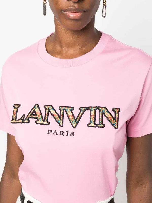 LANVIN CAMISETA  ROSADO