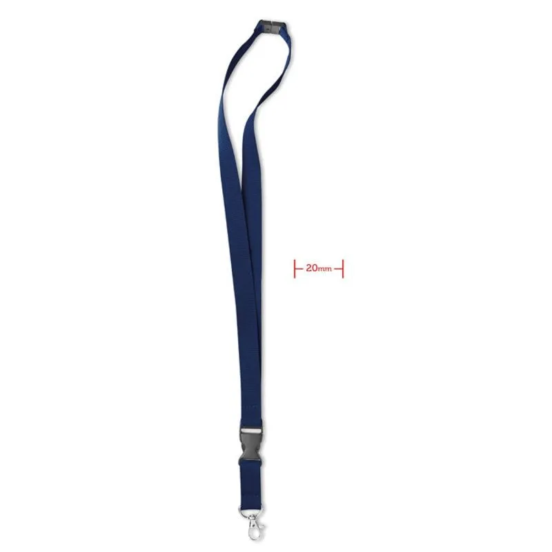 Lanyard personalizable con mosquetón metal Lany