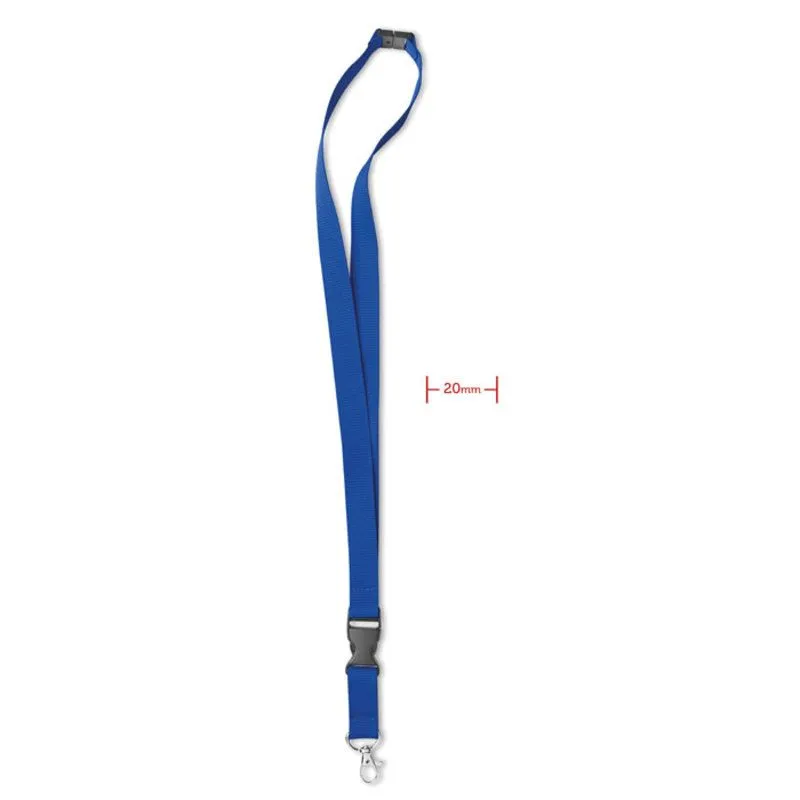 Lanyard personalizable con mosquetón metal Lany