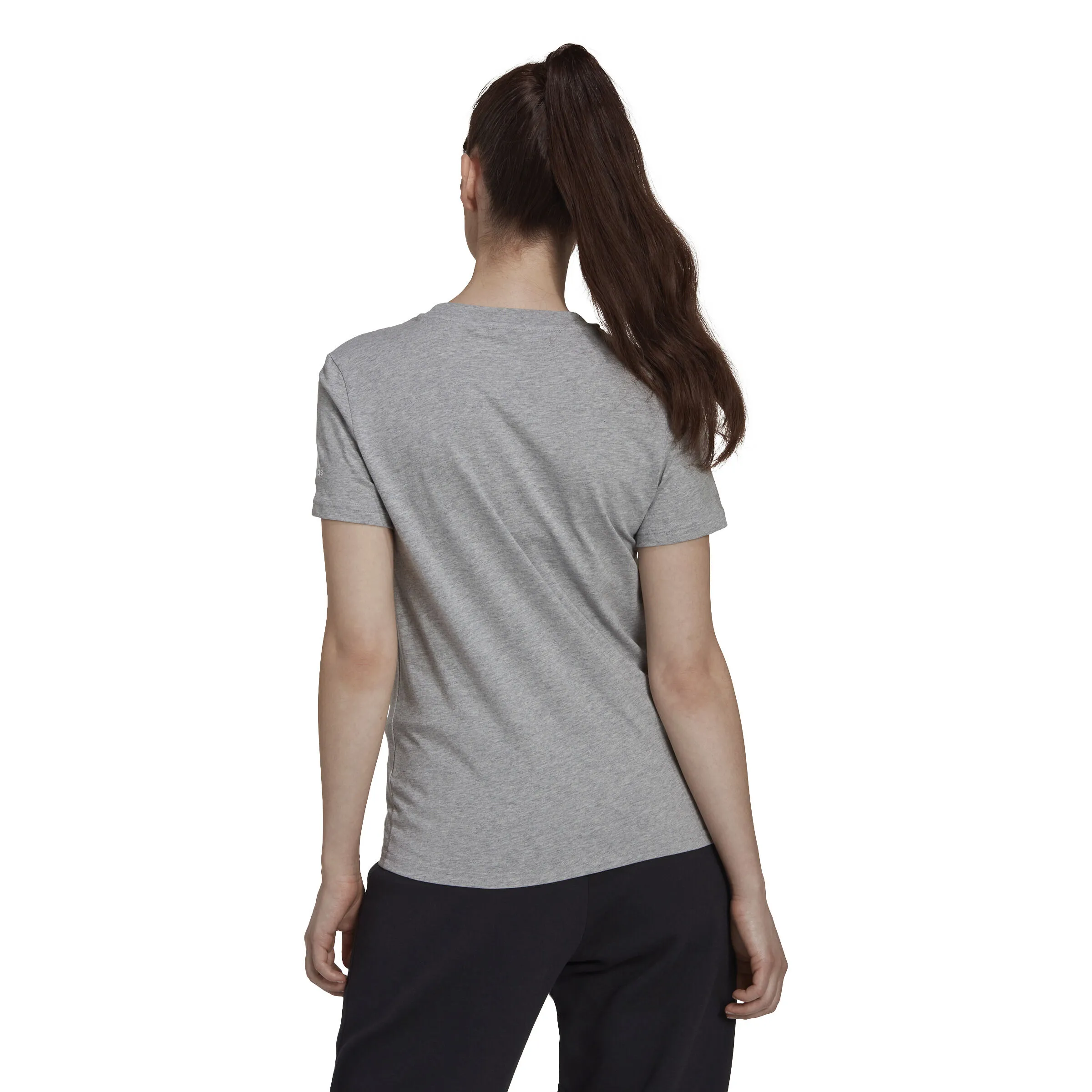 Linear Camiseta De Manga Corta Mujeres