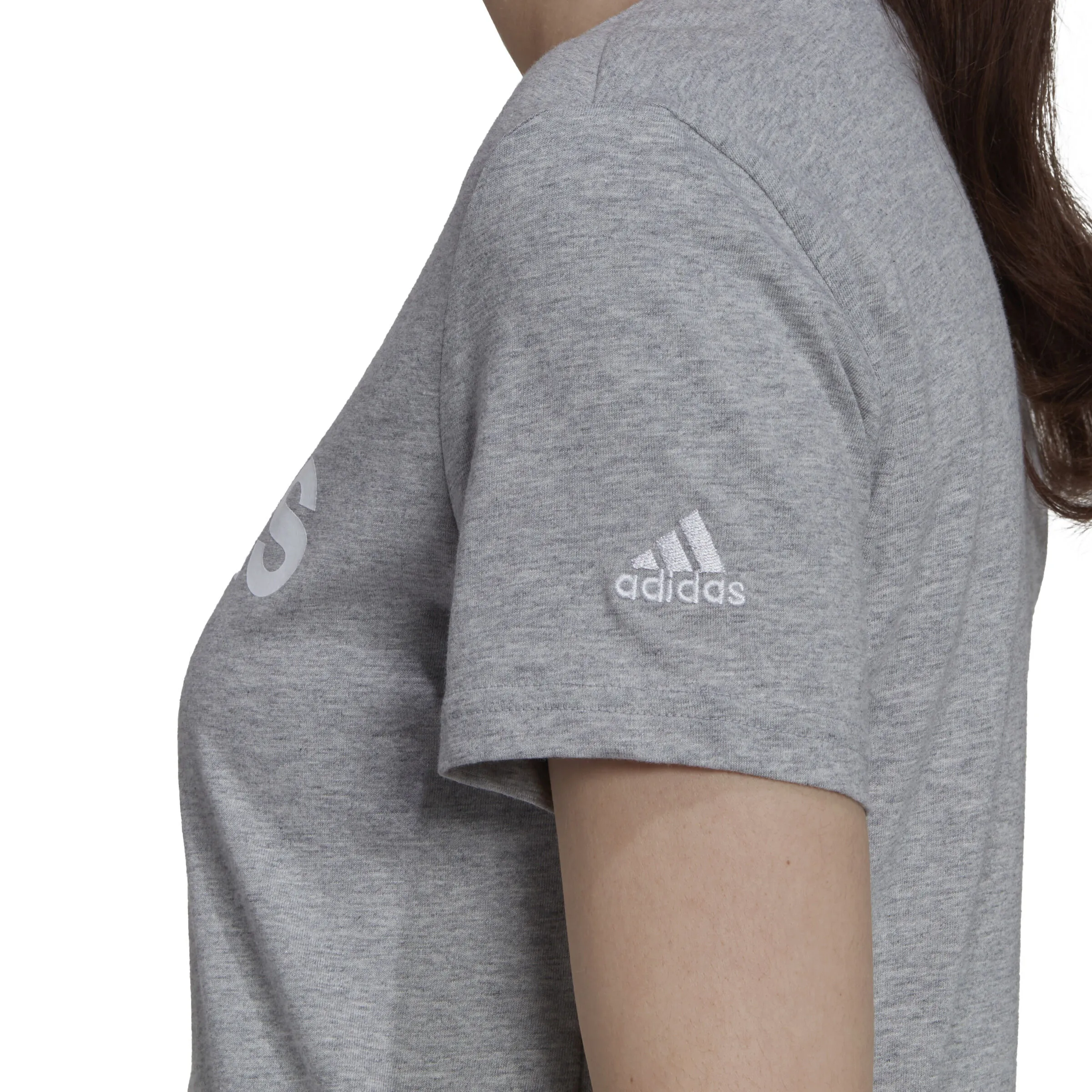 Linear Camiseta De Manga Corta Mujeres
