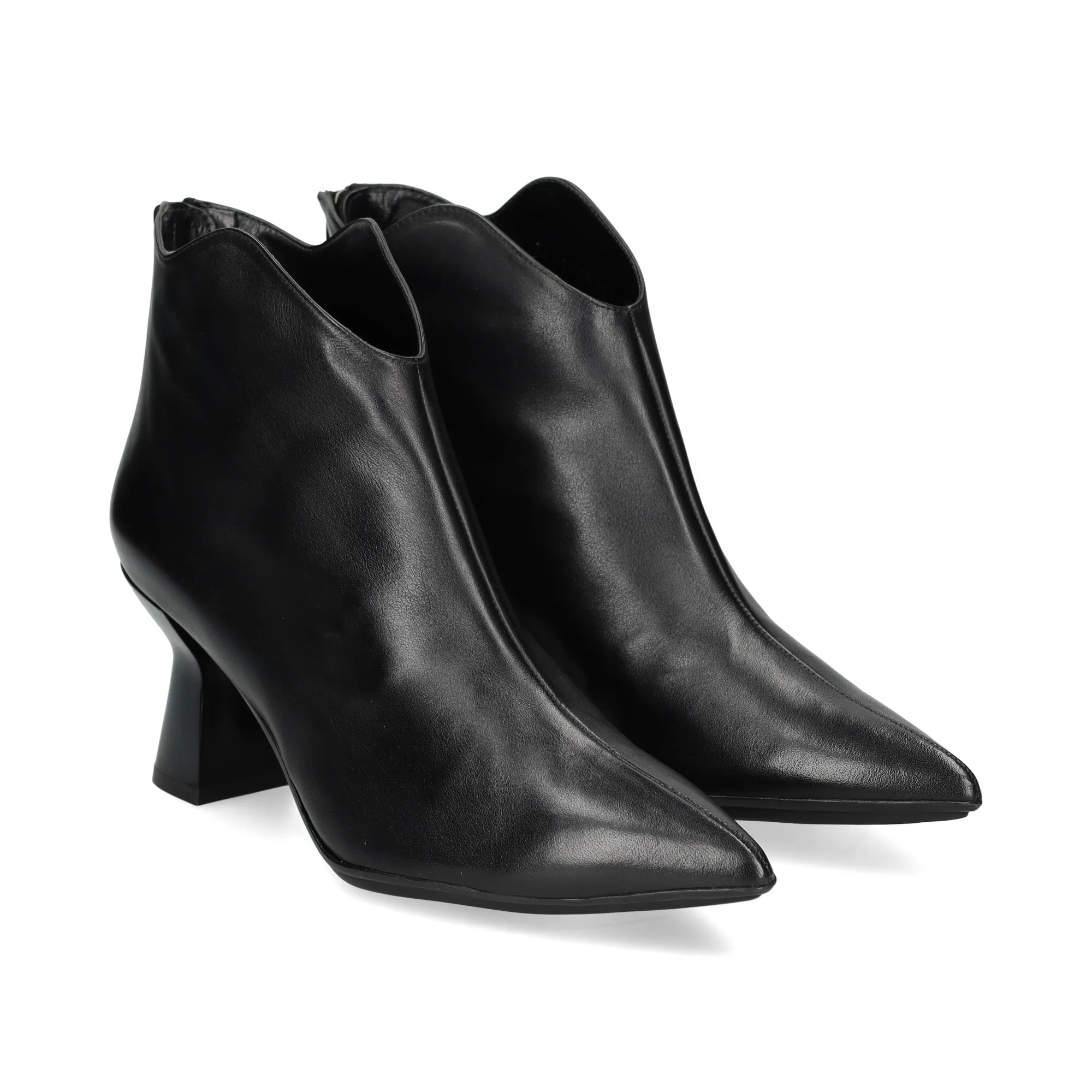 LODI Botines con tacón de Mujer NEGRO C1