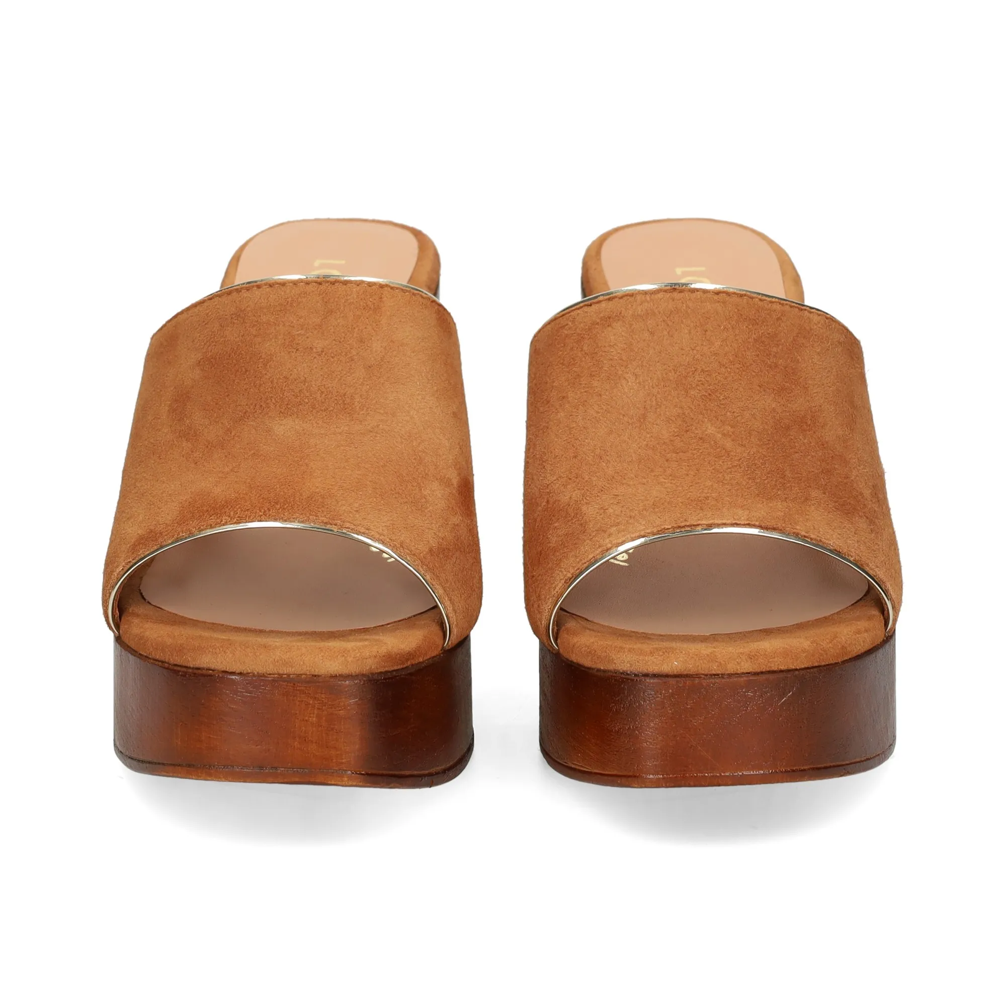 LODI Sandalias con plataforma de Mujer ANTE CUERO