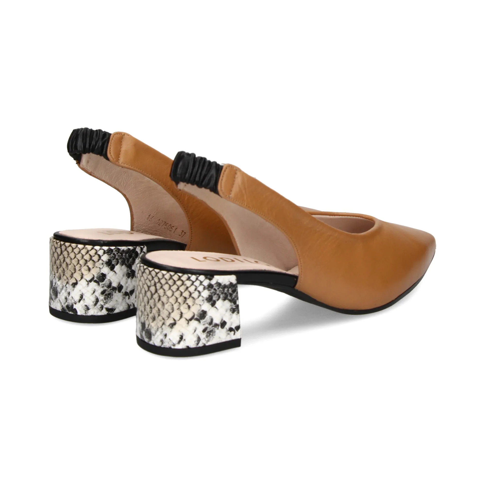 LODI Zapatos de tacón bajo CAMEL