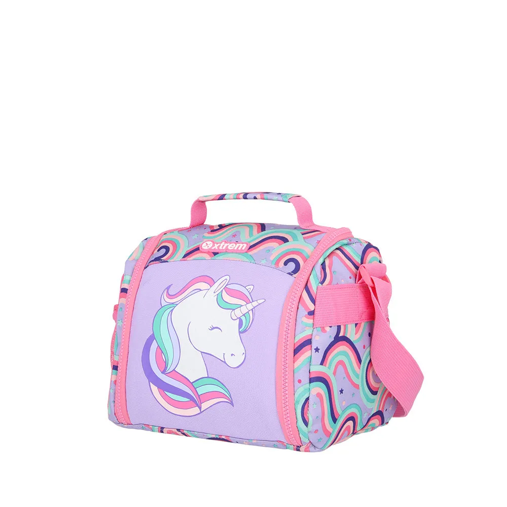 Lonchera térmica New Break Unicorn lila