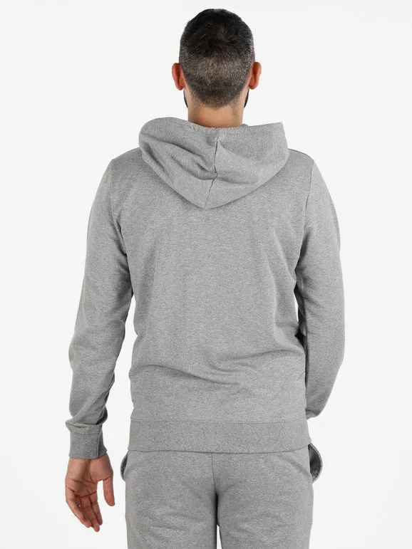Lonsdale Sudadera de hombre con capucha y cremallera.