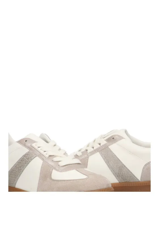 Luna Collection KP2157 Blanco DEPORTIVO CASUAL Suela plana